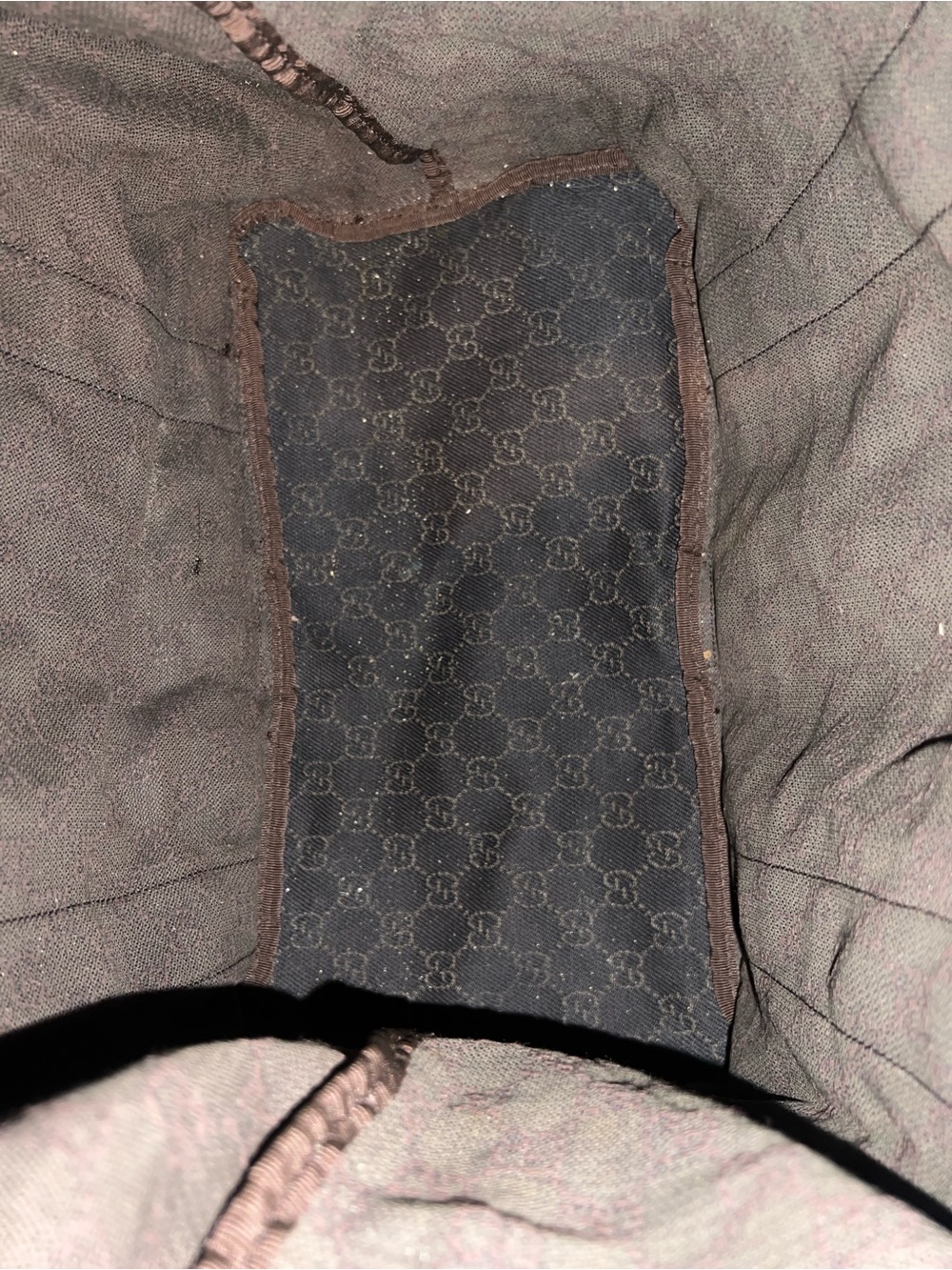 GUCCI CANVAS TOTE TRAVEL BAG - Picture 8 of 16